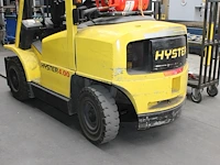 Gasheftruck hyster h4.00xm-5 v.v. sideshift, tweedelige mast en afgelezen urenstand 5827 uur. bouwjaar 2000... - afbeelding 4 van  9