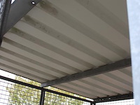 Gashok met loopdeur. afmeting 210 x 310 x 220 cm. - afbeelding 3 van  3