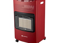 Gaskachel - 3 standen - max 4200 watt - rood - afbeelding 3 van  7