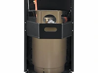 Gaskachel - 3 standen - max 4200 watt - zwart - afbeelding 7 van  7