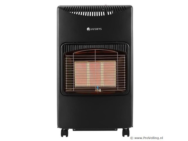 Gaskachel - 3 standen - max 4200 watt - zwart - afbeelding 1 van  7