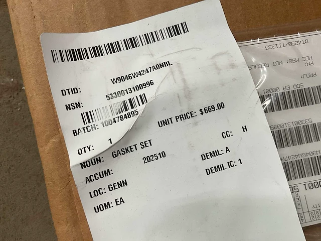 Gasket set - afbeelding 3 van  3