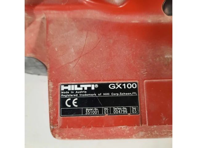 Gastacker, hilti, gx100 - afbeelding 5 van  7