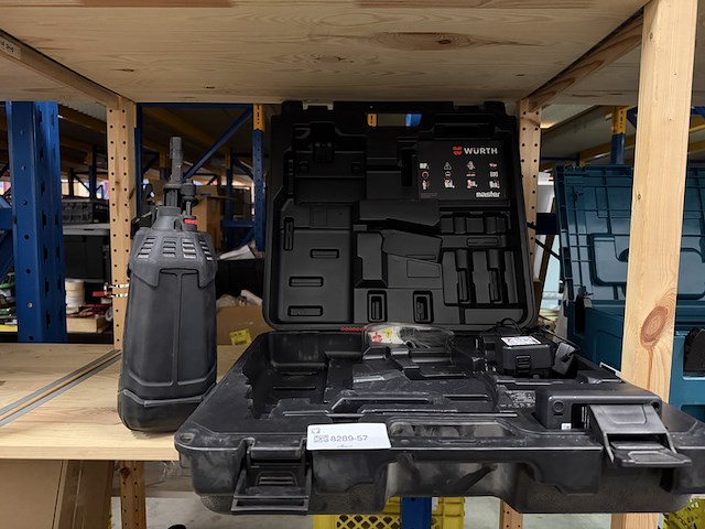 Gastacker in koffer würth, diga cs-2 power 0864 90 2 - afbeelding 1 van  6