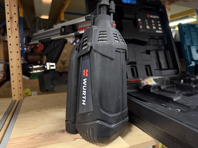 Gastacker in koffer würth, diga cs-2 power 0864 90 2 - afbeelding 5 van  6