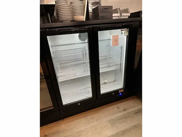Gastro-cool - gcu-c201 - 2-deurs glasdeurkoelakst - afbeelding 2 van  5