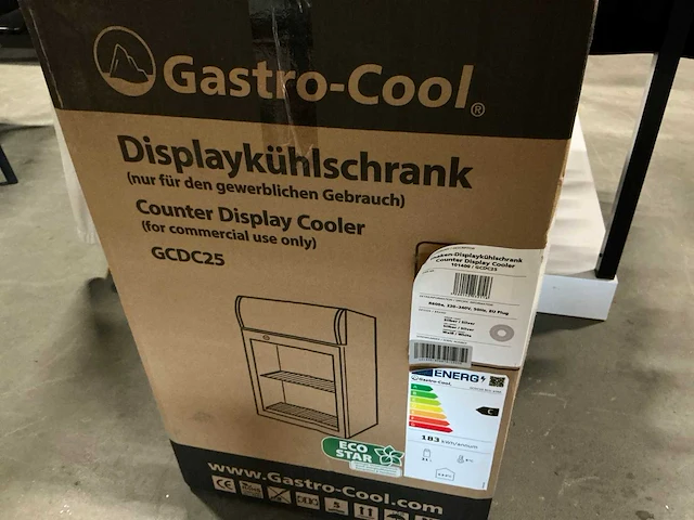 Gastro-cool counter display cooler 21l - afbeelding 2 van  3