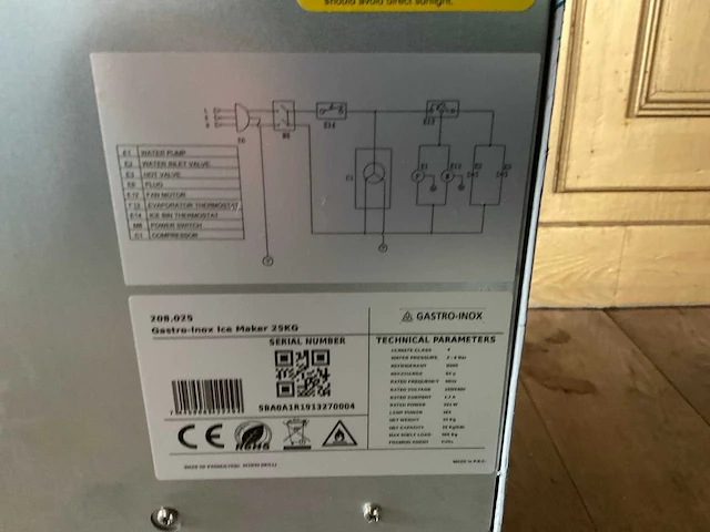 Gastro inox ijsmachine - afbeelding 5 van  6