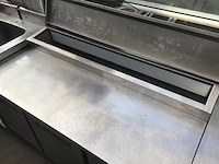 Gastro inox koelwerkbank met saladiere - afbeelding 3 van  4