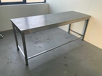 Gastrom m rvs werktafel - afbeelding 1 van  4