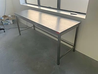 Gastrom m rvs werktafel - afbeelding 2 van  4