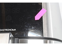 Gastronoma heteluchtfriteuse airfryer 8l inclusief accessoires rvs/zwart - afbeelding 3 van  3