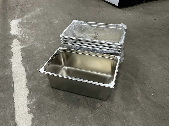 Gastronormbakken (5x) - afbeelding 1 van  6