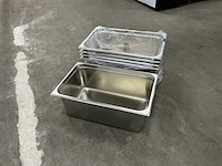 Gastronormbakken (5x) - afbeelding 1 van  6