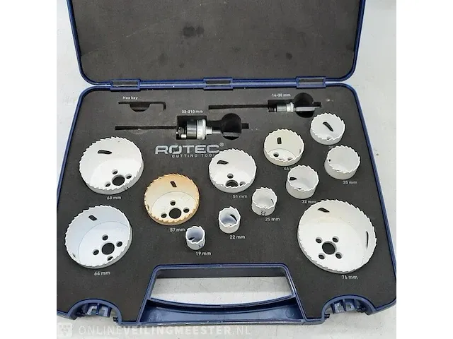 Gatenzaag set rotec, quick lock - afbeelding 2 van  3