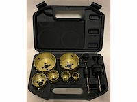 Gatenzaagset bimetaal 10 delig - afbeelding 1 van  2