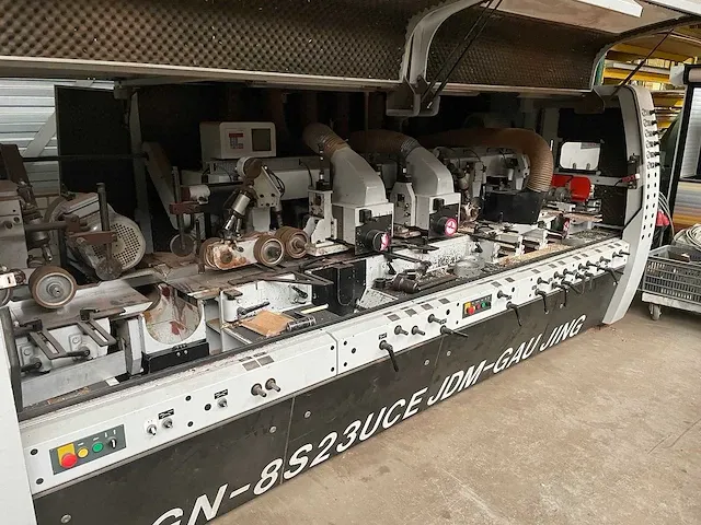 Gau jing - gn-8s23u ce - vierzijdige profileer- en schaafmachine - afbeelding 24 van  62