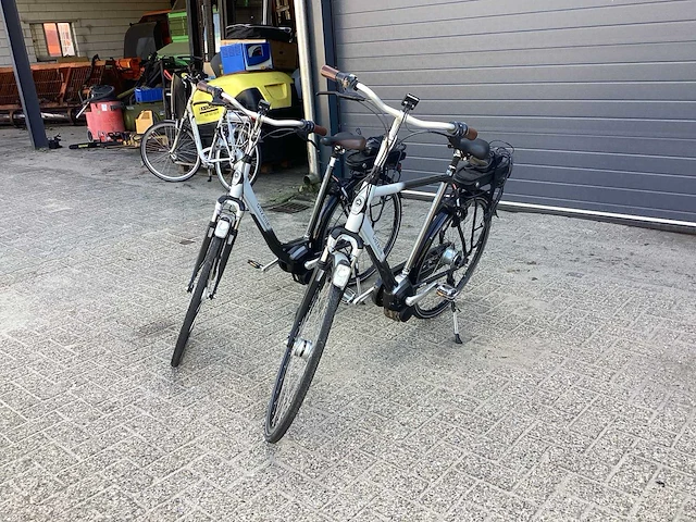 Gazella oranje-cb elektrische fiets set (2x) - afbeelding 1 van  15