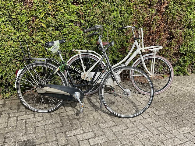Gazelle/vogue fiets (2x) - afbeelding 1 van  9