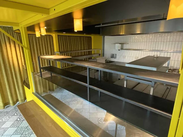 Gazi - lemmon yellow citroën 'h van' - food court inclusief keukenapparatuur - afbeelding 2 van  30