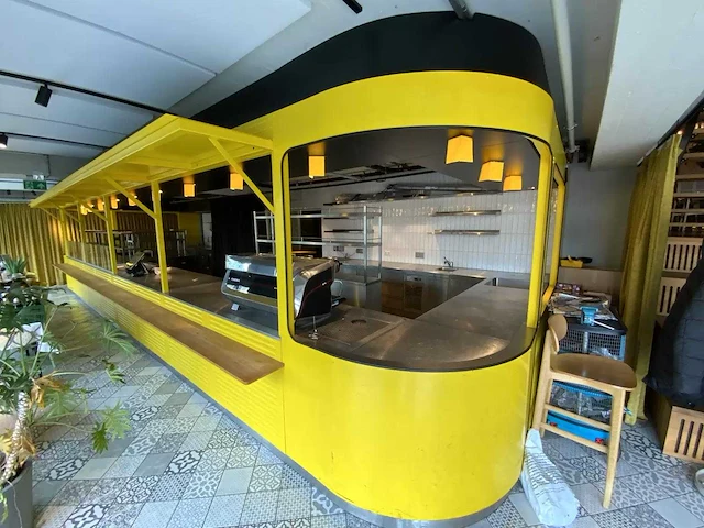 Gazi - lemmon yellow citroën 'h van' - food court inclusief keukenapparatuur - afbeelding 3 van  30