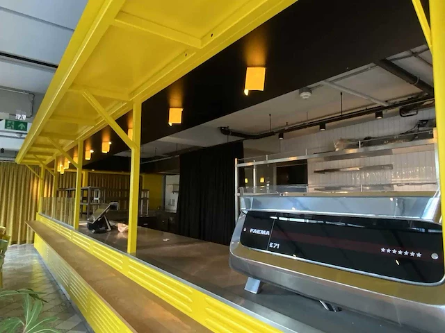 Gazi - lemmon yellow citroën 'h van' - food court inclusief keukenapparatuur - afbeelding 5 van  30
