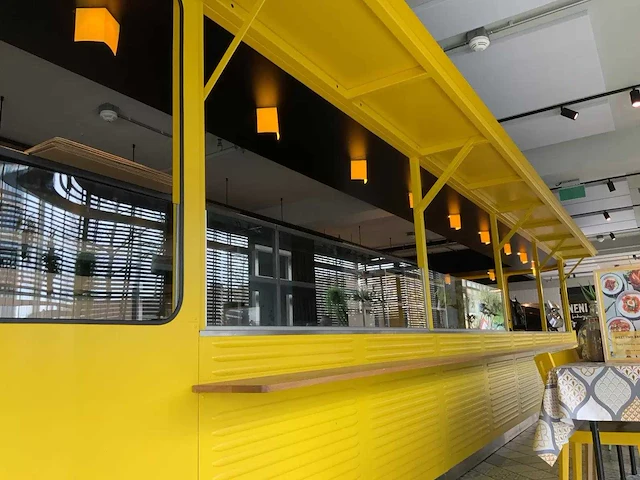 Gazi - lemmon yellow citroën 'h van' - food court inclusief keukenapparatuur - afbeelding 6 van  30
