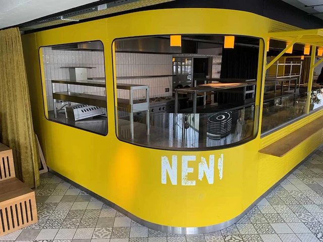 Gazi - lemmon yellow citroën 'h van' - food court inclusief keukenapparatuur - afbeelding 8 van  30