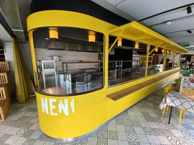 Gazi - lemmon yellow citroën 'h van' - food court inclusief keukenapparatuur - afbeelding 9 van  30