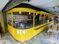 Gazi - lemmon yellow citroën 'h van' - food court inclusief keukenapparatuur