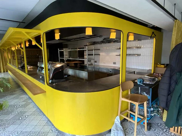 Gazi - lemmon yellow citroën 'h van' - food court inclusief keukenapparatuur - afbeelding 12 van  30