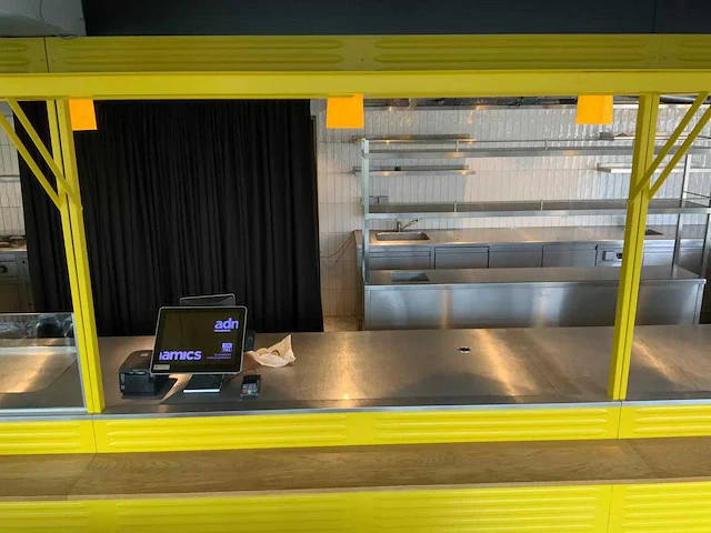 Gazi - lemmon yellow citroën 'h van' - food court inclusief keukenapparatuur - afbeelding 25 van  30