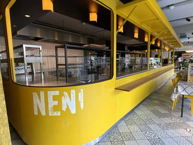 Gazi - lemmon yellow citroën 'h van' - food court inclusief keukenapparatuur - afbeelding 26 van  30