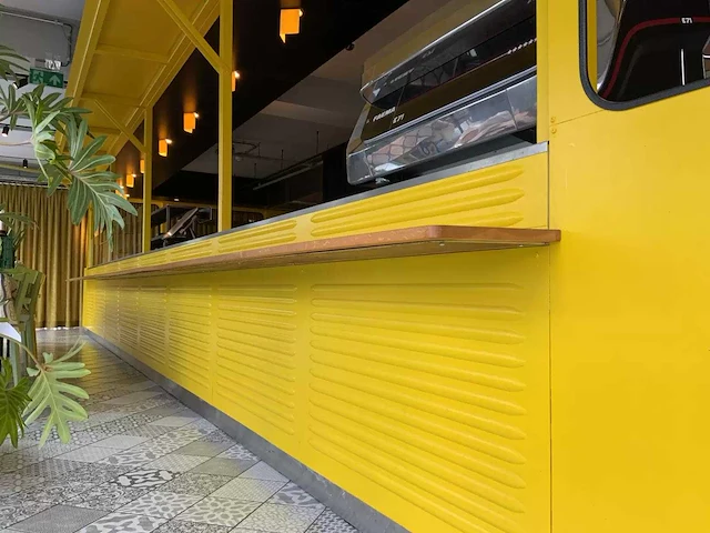 Gazi - lemmon yellow citroën 'h van' - food court inclusief keukenapparatuur - afbeelding 29 van  30