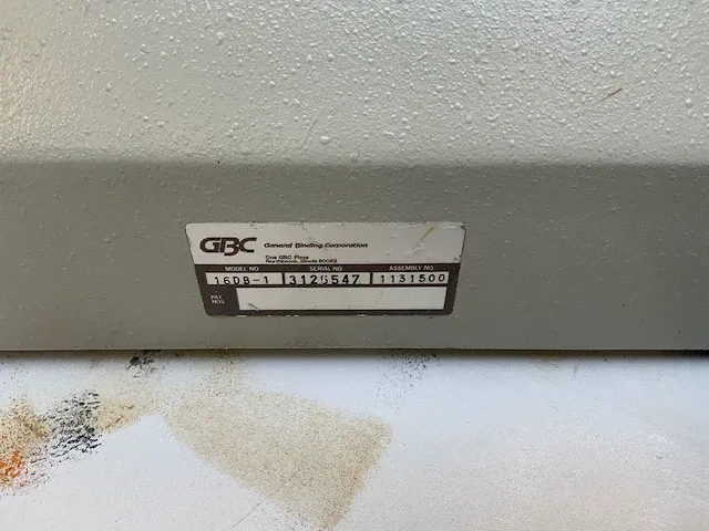 Gbc - 16 db-1 - inbindapparaat - afbeelding 2 van  2