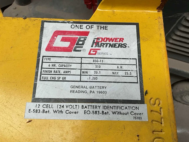 Gbc g series acculader - afbeelding 6 van  6