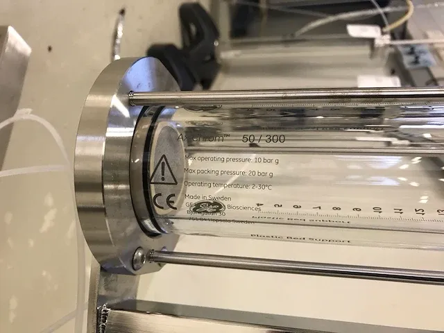 Ge axichrom 50/300 chromatografie kolom - afbeelding 4 van  6