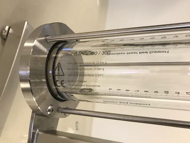Ge axichrom 50/300 chromatografie kolom - afbeelding 4 van  6