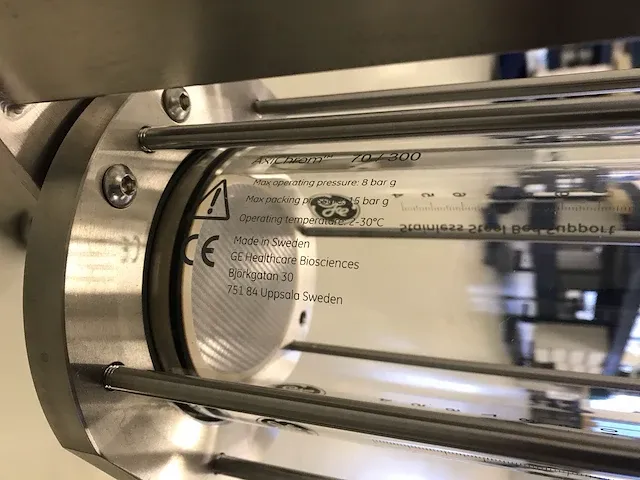 Ge axichrom 70/300 chromatografie kolom - afbeelding 4 van  7