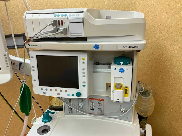 Ge datex ohmeda s/5 avance anesthesie machine - afbeelding 2 van  14