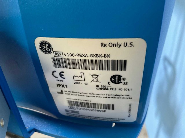 Ge heakthcare dynamap v100 bloeddrukmeter (6x) - afbeelding 4 van  15