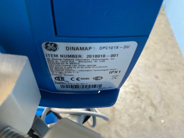 Ge heakthcare procare 100 bloeddrukmeter (6x) - afbeelding 8 van  9