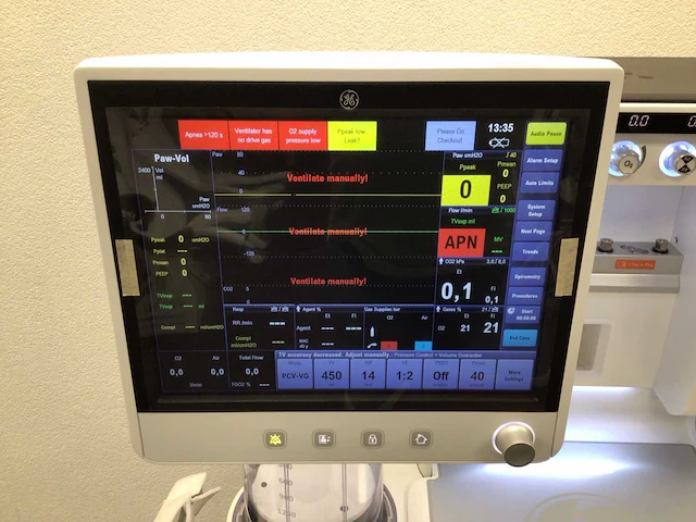 Ge healthcare - carestation 650 - anaesthesie machine - afbeelding 2 van  12