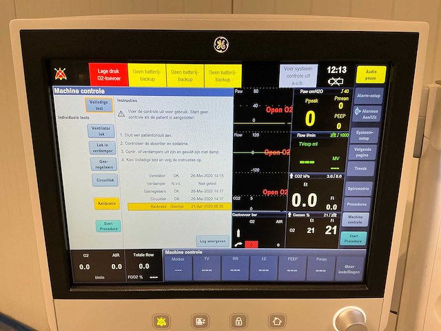 Ge healthcare - carestation 650 - anesthesie toestel - afbeelding 3 van  13