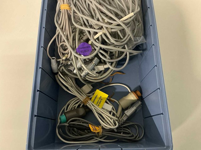 Ge healthcare - ecg - diverse medische kabels - afbeelding 4 van  4