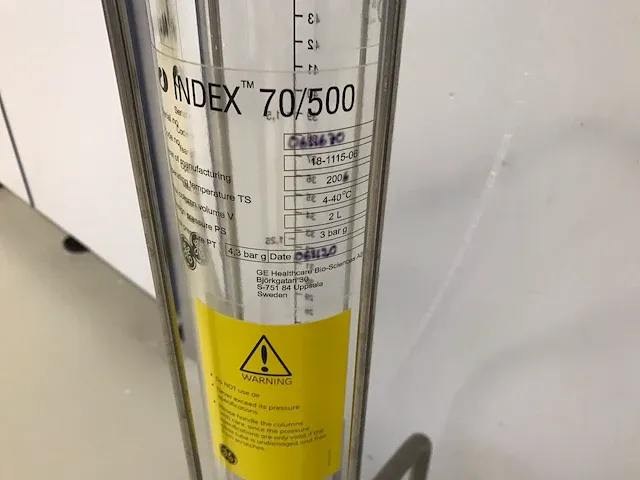 Ge index 70/500 chromatografie kolom - afbeelding 5 van  6