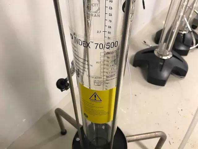 Ge index 70/500 chromatografie kolom - afbeelding 3 van  5