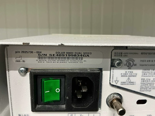 Ge solar 8000i onderdeel patiënt monitor (2x) - afbeelding 4 van  4