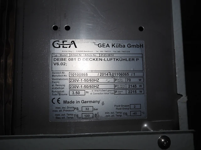 Gea küba gmbh - afbeelding 5 van  5