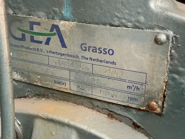 Gea/grasso 810 koelcompressor nh3 - afbeelding 8 van  8